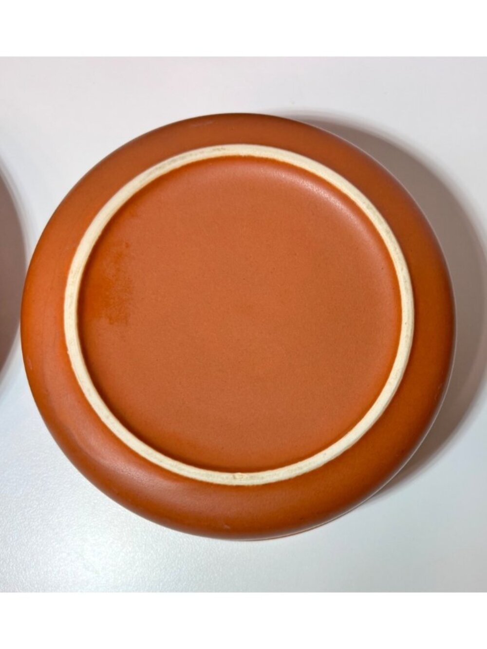 TERRACOTTA BLUE GLAZED INTERIOR OVEN-SAFE BOWLS Lot of 4 - Picture 5 of 6